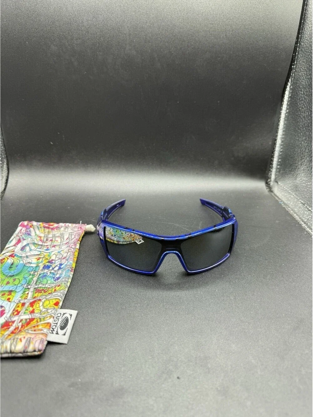 Oakley Oil Rig II Planet X/Black Iridium Polarized Lenses